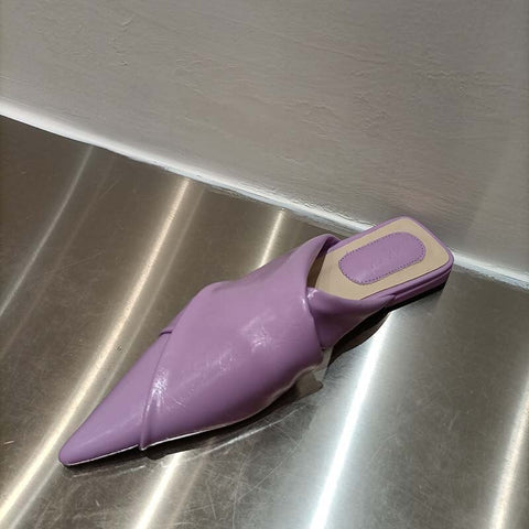 New Casual Flip Flops Slides Pointed Toe Flats CODE: KAR2185