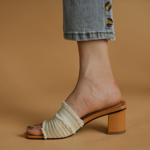 Summer New Rome Retro Casual Slip on Slides Heels Sandals CODE: KAR2189