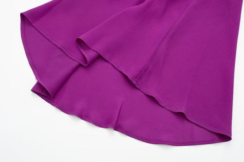 Summer New Pleated Satin Long Sleeve Maxi Long Dress CODE: KAR2205