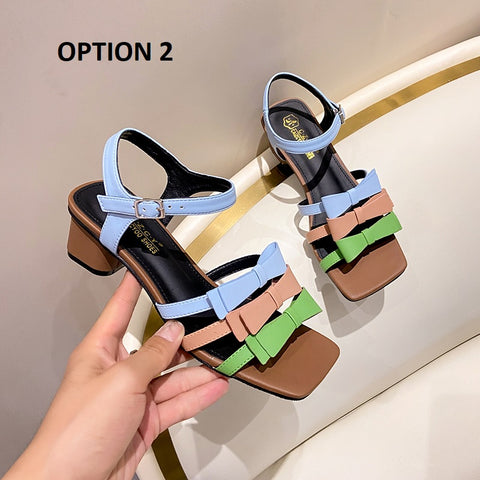 New Fashion Summer Solid Color High Heel Sandals CODE: KAR2208