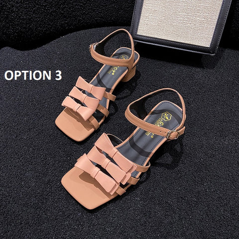 New Fashion Summer Solid Color High Heel Sandals CODE: KAR2208