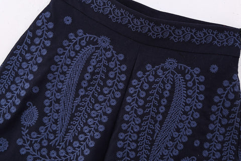 Summer New Embroidered Decoration Style Casual Short CODE: KAR2225