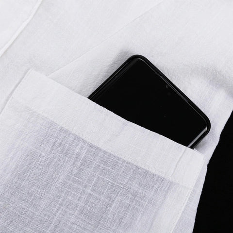 New Fashion White Sleeveless Shirt And Maxi Skirt 2 Pieces Set CODE: KAR2259