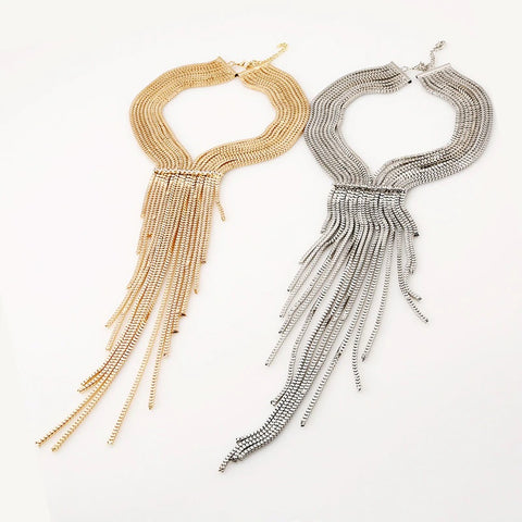 New Bohemian Long Chain Tassel Pendant Necklace  CODE: KAR2265