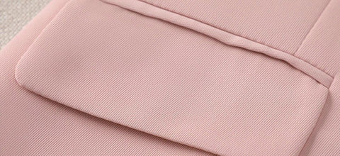 New Summer One Button Short Casual Three-Quarter Sleeve Blazer CODE: KAR2314