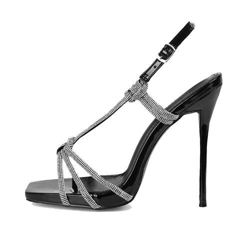 New Sexy Buckle Strap Street Style Stripper Prom Stiletto High Heel Sandal CODE: KAR2327