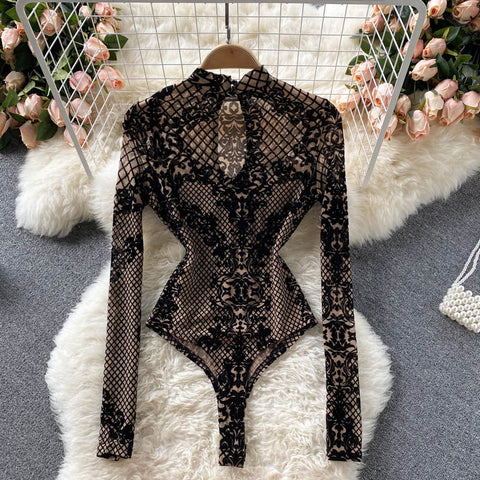 Sexy Ins Bottoming Lace Embroidered Top CODE: READY1123