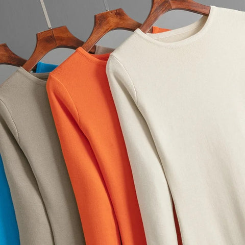 Autumn Winter New Slim Fit Knitted Long Sleeve Tight Hip Dress CODE: KAR2356