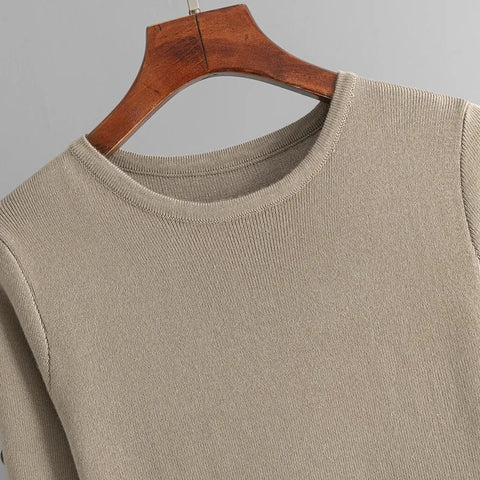 Autumn Winter New Slim Fit Knitted Long Sleeve Tight Hip Dress CODE: KAR2356