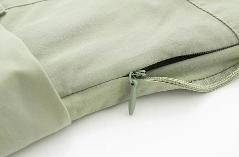 Sexy Fashion Straight Neck Side Patch Pockets With Belt Strapless Cargo Jumpsuit CODE: KAR2379