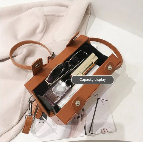 New Casual Box Design Small Crossbody Bag CODE: KAR2386