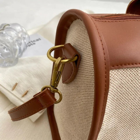 Luxury Travel Tote Canvas Shoulder Crossbody Bag CODE: KAR2387