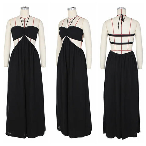 New Summer Sexy backless Bikini Style Jumpsuit CODE: KAR2405