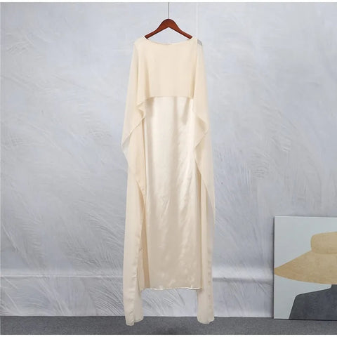 New Fashion Elegant High Waist O-neck Loose Long Maxi Dress CODE: KAR2417