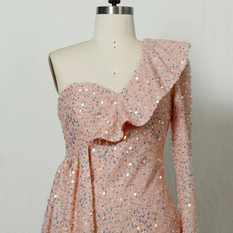 New Luxury Sequin Elegant Robe Sexy Maxi Long Dress CODE: KAR2424