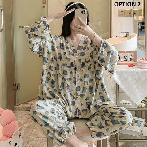 New Spring High Waist Straight Long Sleeve Pant 2 Piece Set CODE: KAR2481