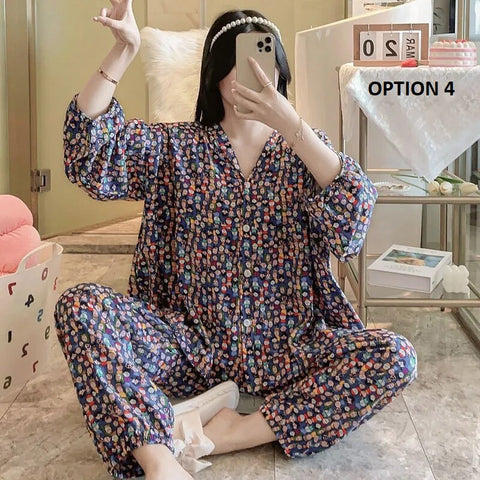 New Spring High Waist Straight Long Sleeve Pant 2 Piece Set CODE: KAR2481