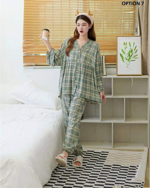New Spring High Waist Straight Long Sleeve Pant 2 Piece Set CODE: KAR2481