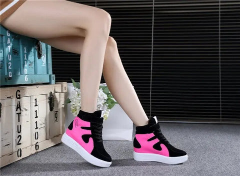 New Casual High top Platform Sneaker Vulcanize Shoe CODE: KAR2509
