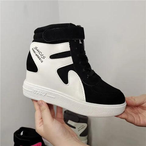 New Platform Casual High Sneaker Vulcanize Shoe SIZE: 35,37,38 CODE: READY1462