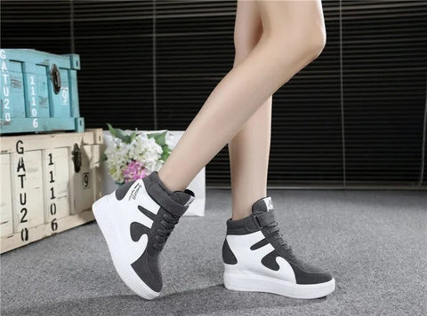 High top Platform Sneaker Vulcanize Shoe SIZE: 35 CODE: READY1521