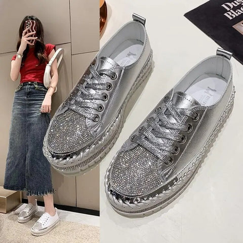 New Luxury Bling Designer Platform Anti-slip Casual Shoes CODE: KAR2511