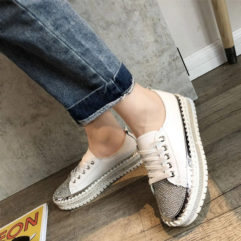 New Luxury Bling Designer Platform Anti-slip Casual Shoes CODE: KAR2511