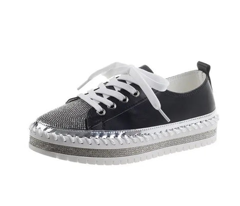 New Luxury Bling Designer Platform Anti-slip Casual Shoes CODE: KAR2511
