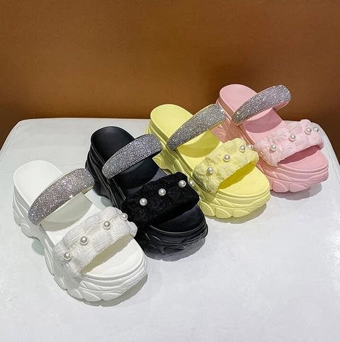 Summer Fashion Bling Wedge High Platform Sandal CODE: KAR2512