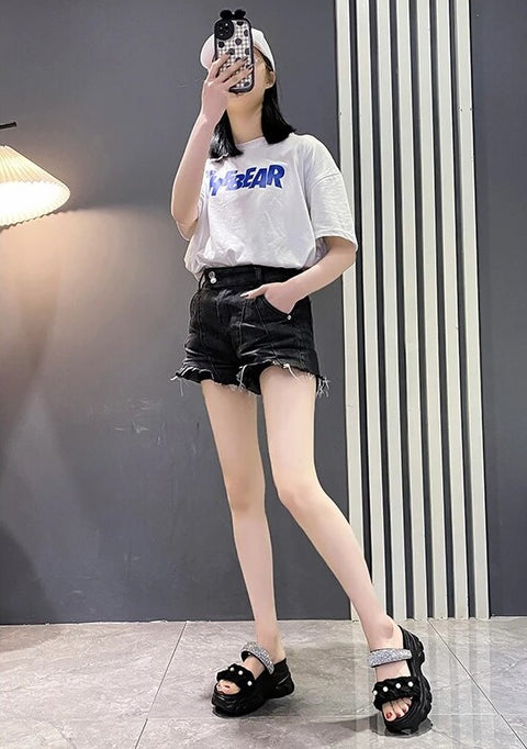 Summer Fashion Bling Wedge High Platform Sandal CODE: KAR2512