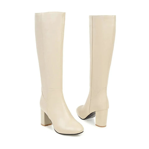 Winter Fashion Warm High-heel Knee Boot CODE: KAR2516