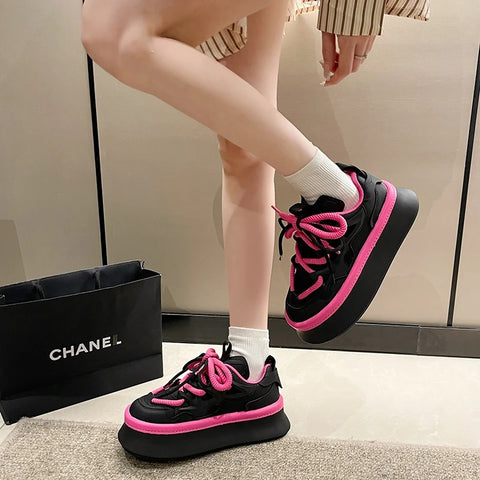 New Autumn Fashion Casual Style Lace Up Vulcanize Shoe CODE: KAR2537