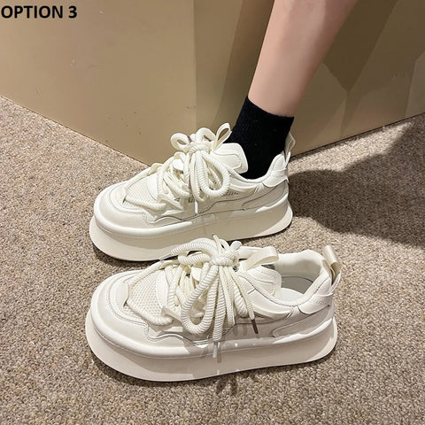 New Autumn Fashion Casual Style Lace Up Vulcanize Shoe CODE: KAR2537