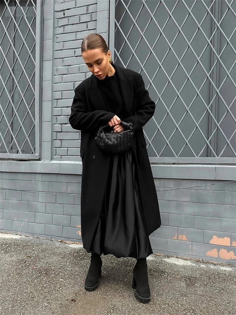 Summer Fashion A-line High Waist Mid-Length Loose Long Puff Skirt CODE: KAR2543