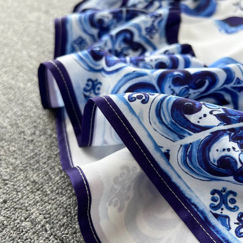 Ruffled Bohemian Asymmetry Long Dress CODE: READY1188