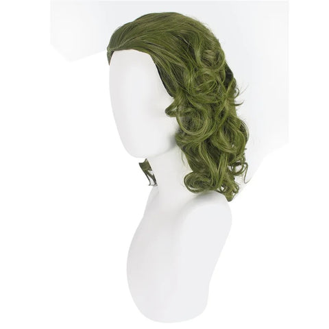 New Synthetic Hair Joker Man Green Cosplay Short Wavy Party Wig CODE: KAR2577