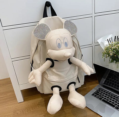 New Fashion Disney Mickey Mouse Doll Backpack Large-capacity Mickey Mouse Bag CODE: KAR2586