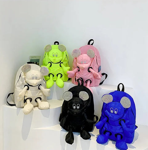 New Fashion Disney Mickey Mouse Doll Backpack Large-capacity Mickey Mouse Bag CODE: KAR2586
