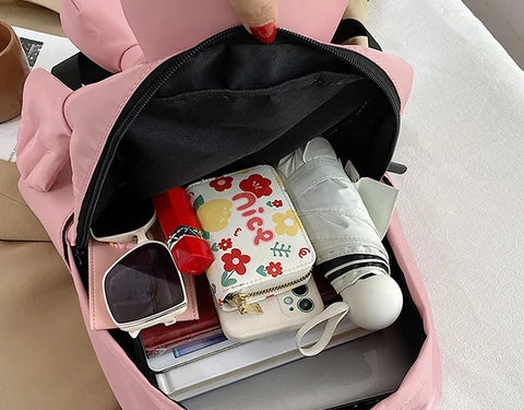 New Fashion Disney Mickey Mouse Doll Backpack Large-capacity Mickey Mouse Bag CODE: KAR2586