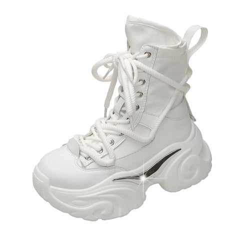 Autumn Chunky High Platform Breathable Sneaker Shoe CODE: KAR2595