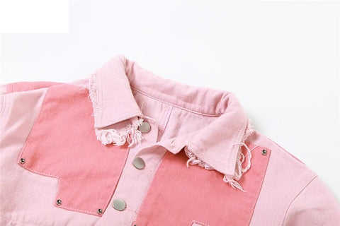 New Autumn Hipster Single Breasted Lapel Long Sleeve Crop Jacket Set CODE: KAR2603