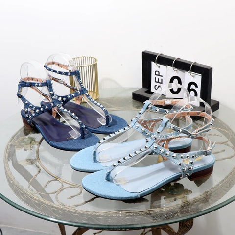 New fashion comfortable Pinch toe rome flat sandal CODE: KAR2606