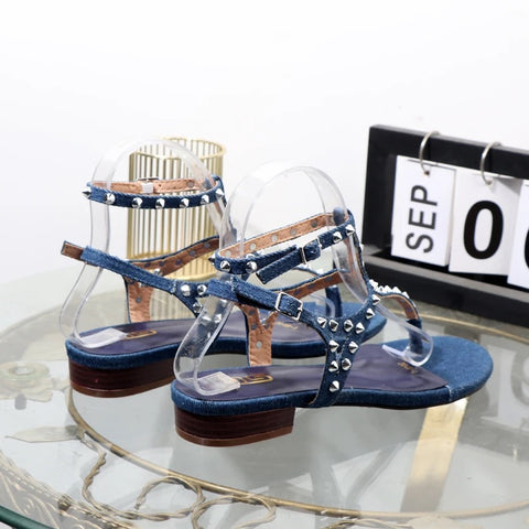 New fashion comfortable Pinch toe rome flat sandal CODE: KAR2606