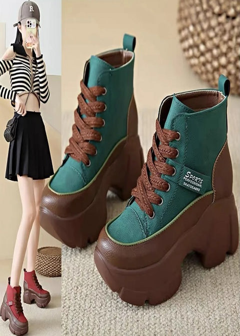 New Thick Bottom Comfortable Mid Calf Shoe CODE: KAR2629