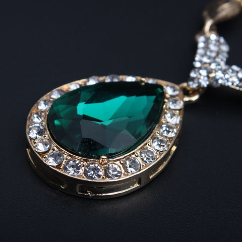 New 4-piece Drop jewel clavicle chain necklace CODE: KAR2632