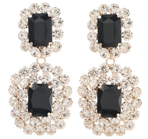 New Fashion Arrival Crystal Big Drop Dangle Earring CODE: KAR2637