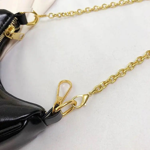 New Summer Fashion Luxury Designer Mini Saddle Chain Crossbody Bag CODE: KAR2669