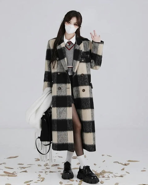 New Casual Elegant Turn Down Collar Thicken Warm Outerwear CODE: KAR2672