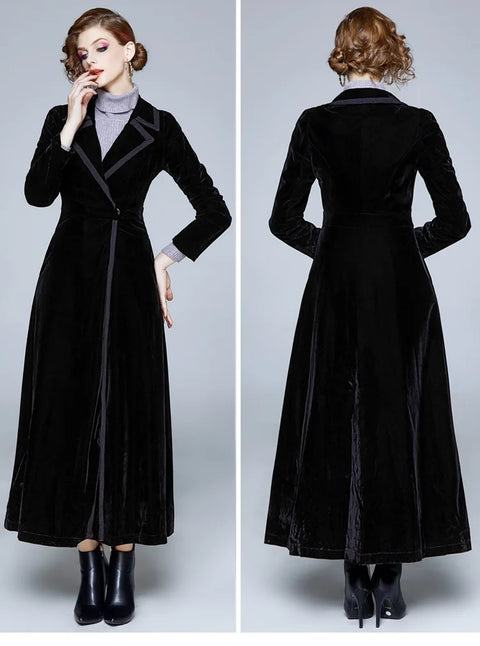New Autumn Winter Long Trench Outerwear CODE: KAR2677