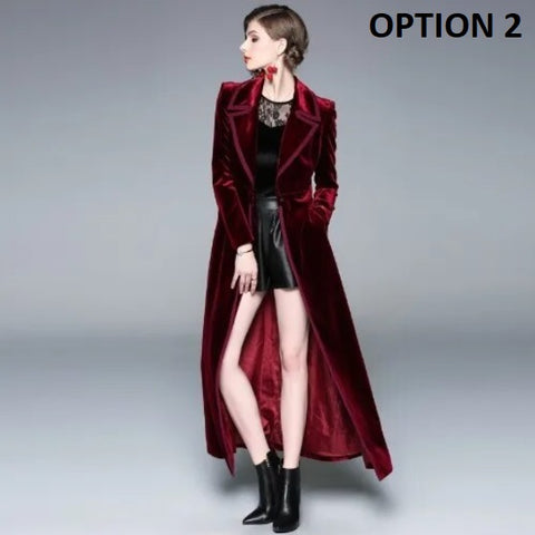 New Autumn Winter Long Trench Outerwear CODE: KAR2677